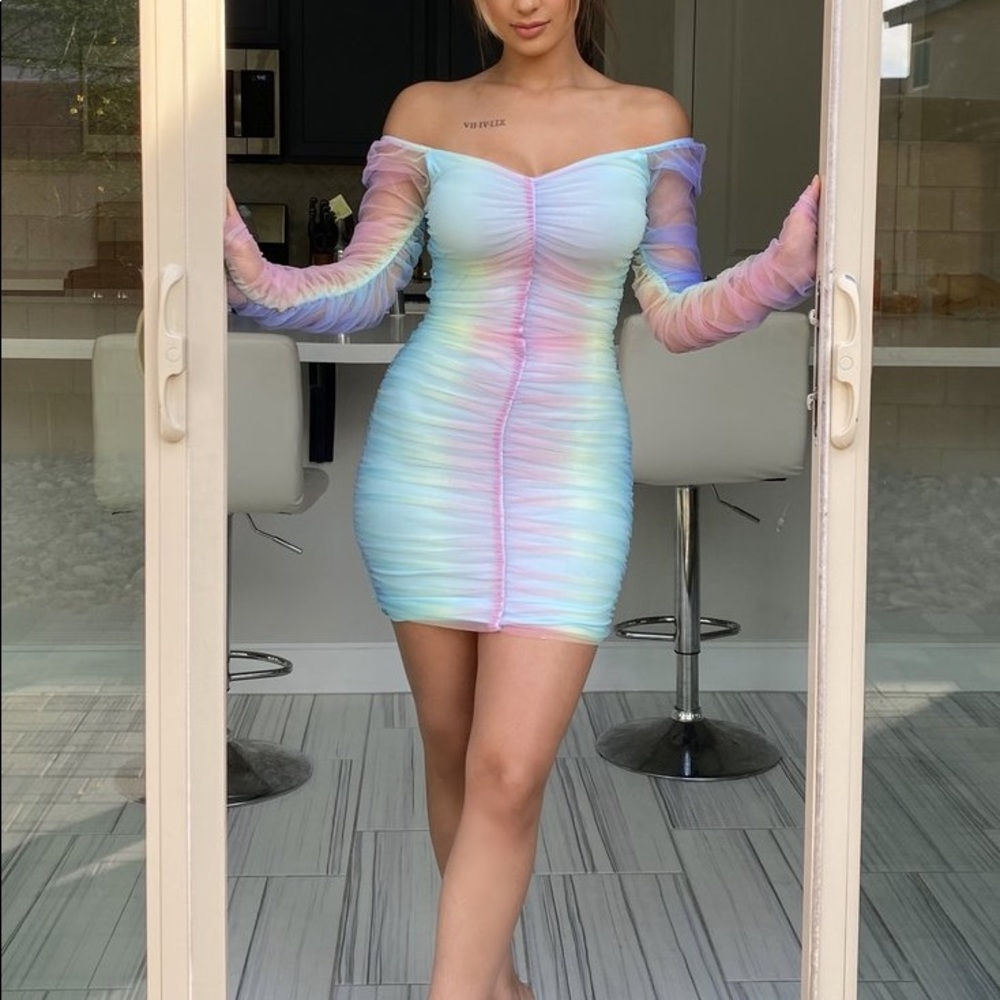 Vegas Nights Mesh Dress